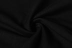 Colored Letters Horse Shoe Logo Black T-Shirt™