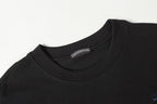 Colored Letters Horse Shoe Logo Black T-Shirt™