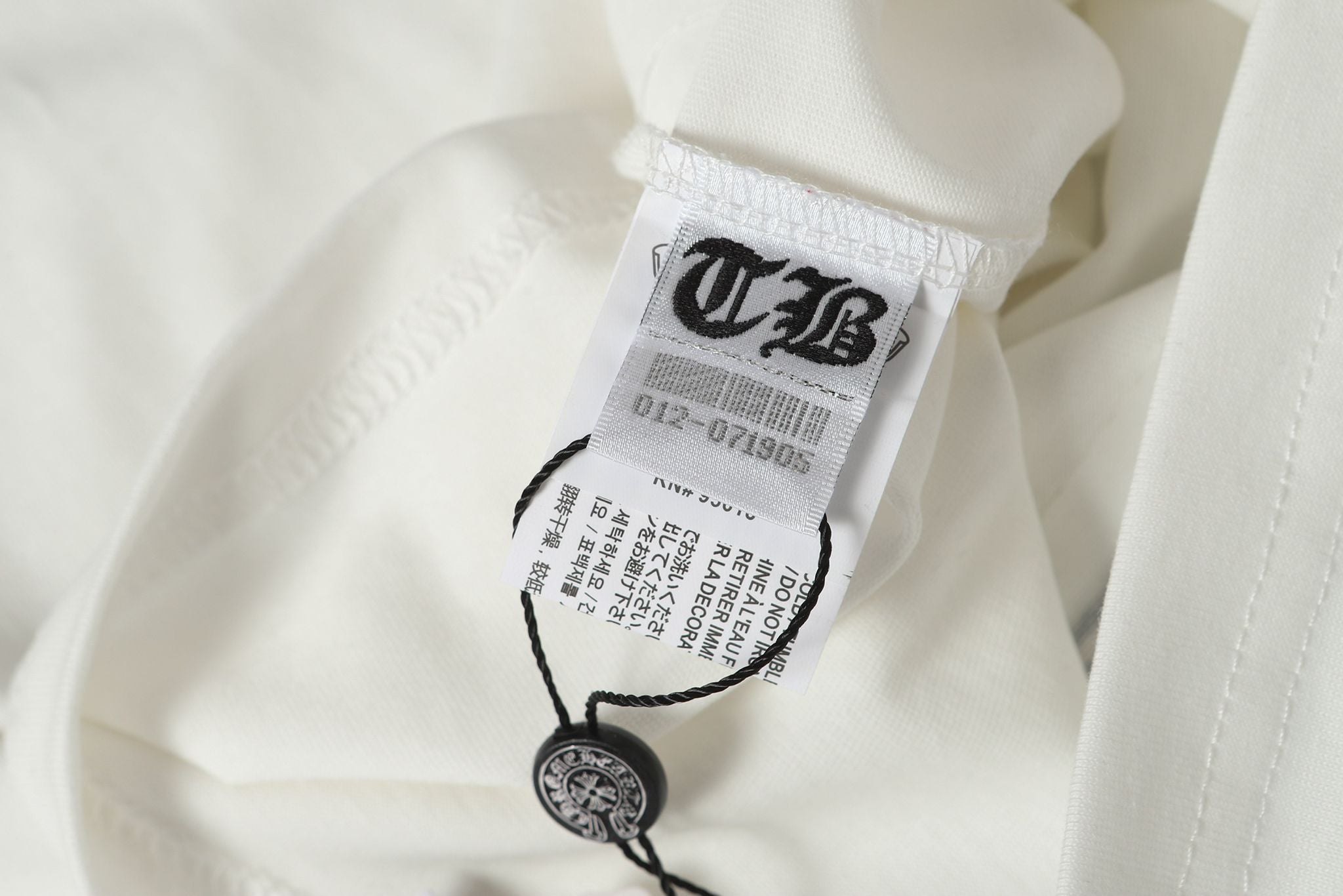 Colored Letters Horse Shoe Logo White T-Shirt™