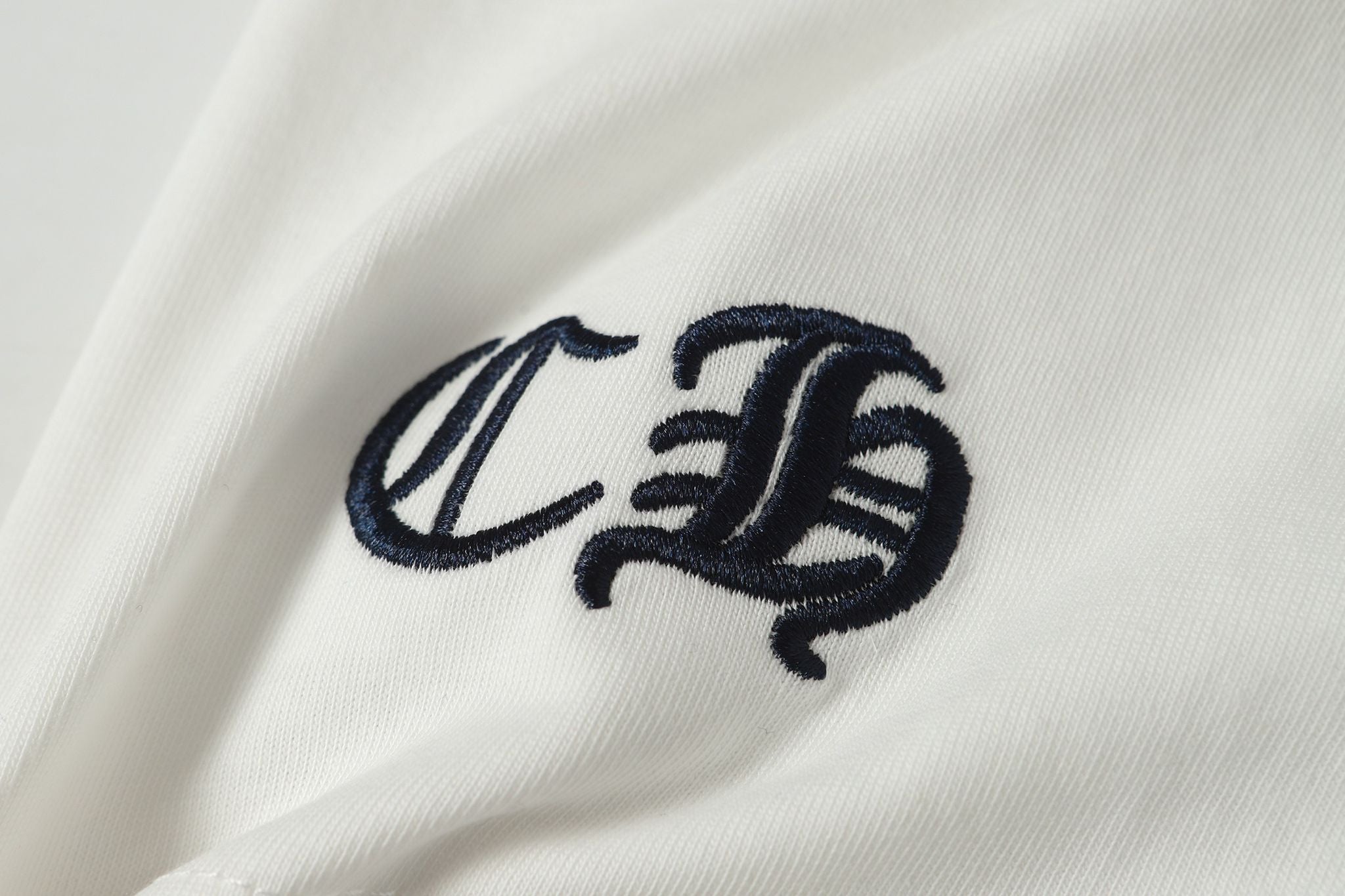 Colored Letters Horse Shoe Logo White T-Shirt™