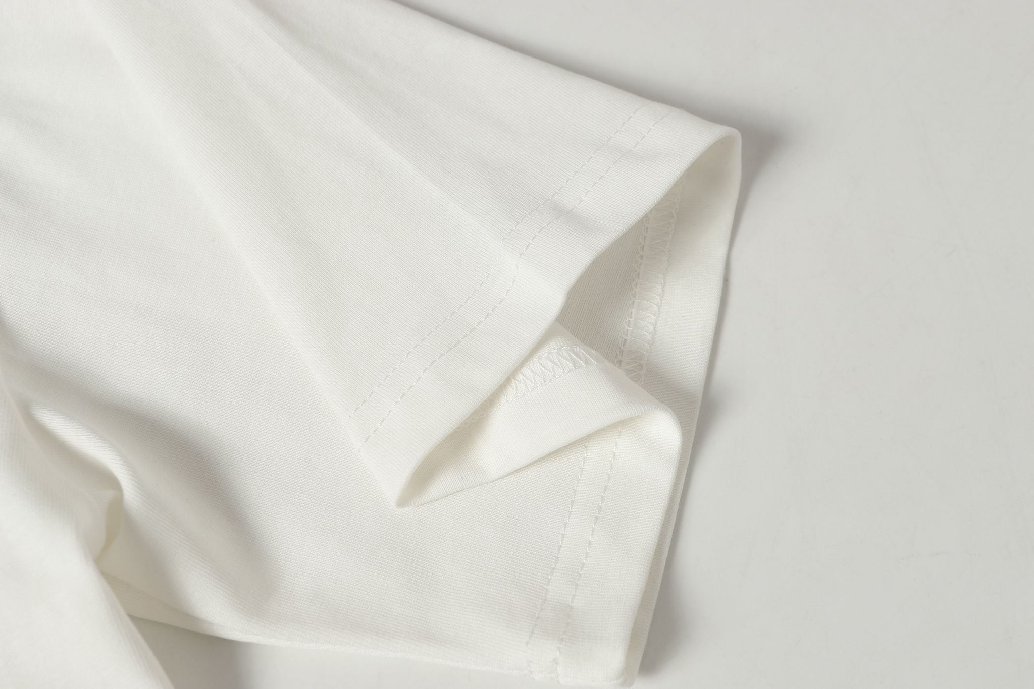 Colored Letters Horse Shoe Logo White T-Shirt™