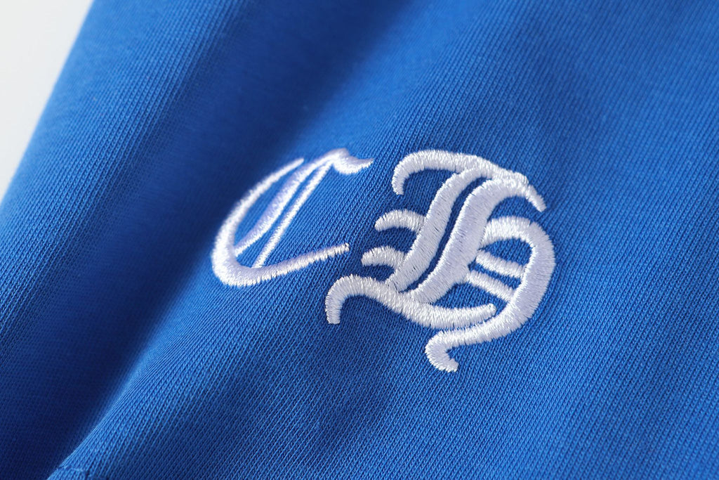 Colored Letters Horse Shoe Logo Blue T-Shirt™