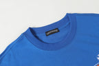 Colored Letters Horse Shoe Logo Blue T-Shirt™