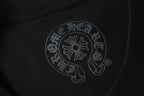 Multi Color Crosses Horse Shoe Logo Black T-Shirt™