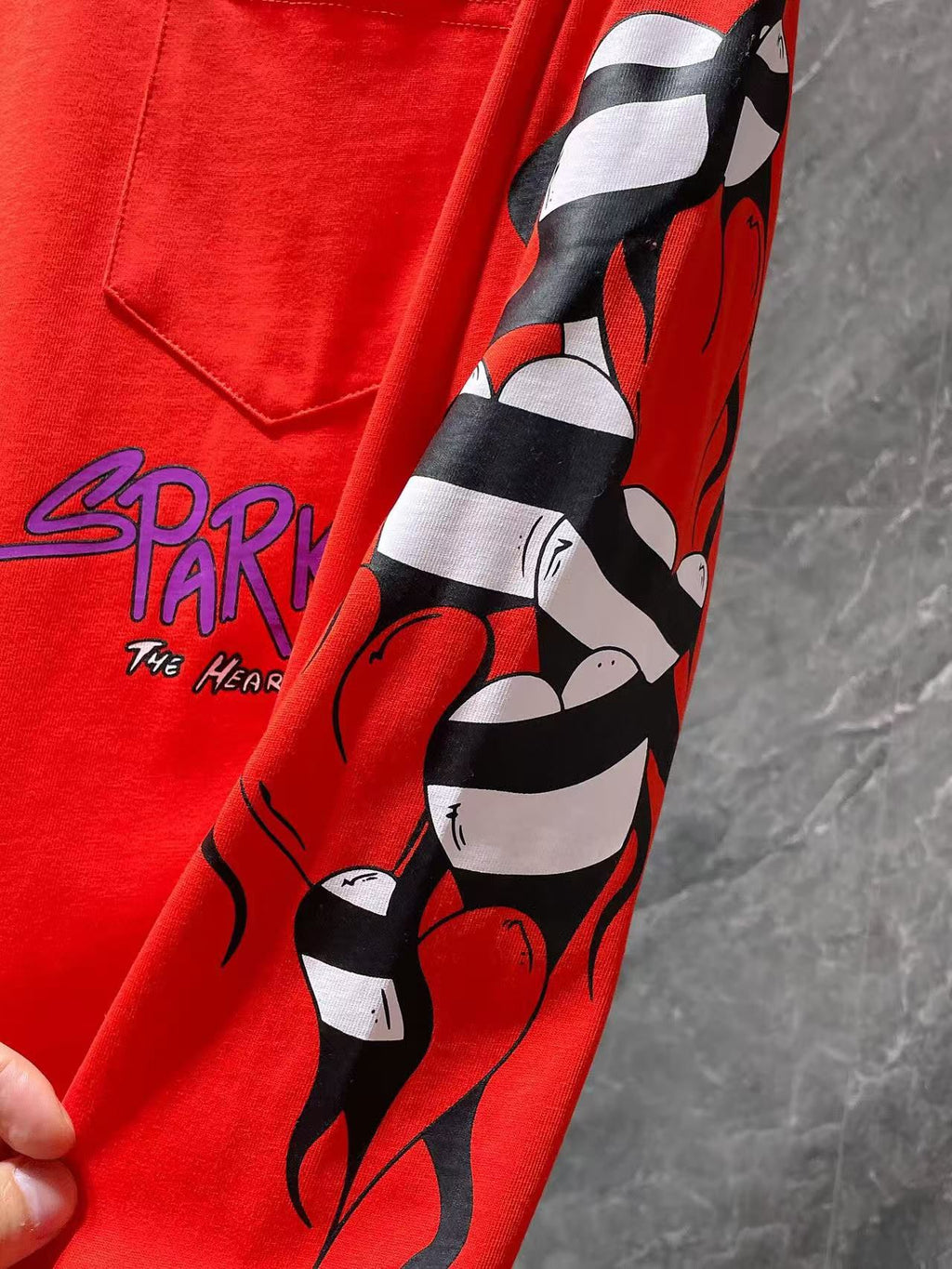 M-Boy Sadistic Lipstick Red Long Sleeve™