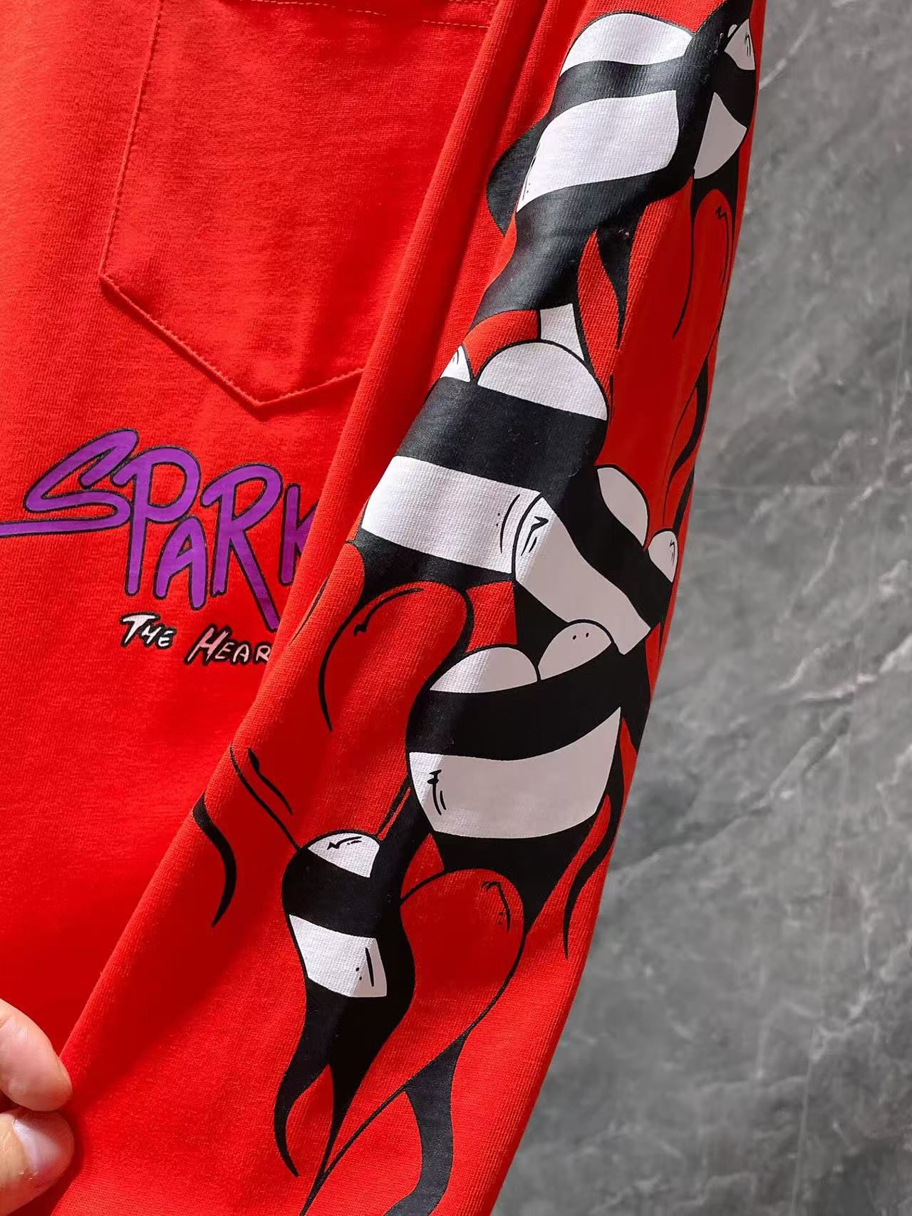 M-Boy Sadistic Lipstick Red Long Sleeve™