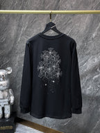 Rhinestone Crosses Black Long Sleeve™