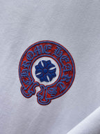 Red & Blue Horse Shoe Logo White T-Shirt™