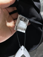 Leather Crosses Neck Collar Black T-Shirt™