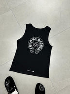 Horse Shoe Logo Black Tank Top™