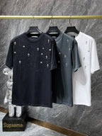 Rhinestones & Crosses White T-Shirt™