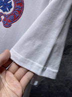 Red & Blue Horse Shoe Logo White T-Shirt™