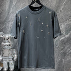 Rhinestones & Crosses Grey T-Shirt™