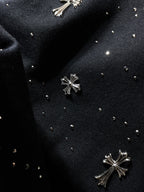 Rhinestones & Crosses Black T-Shirt™