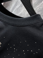Rhinestones & Crosses Black T-Shirt™