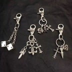 S925 Gothic Symbols Keychains™