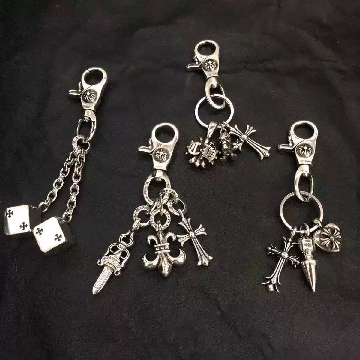 S925 Gothic Symbols Keychains™