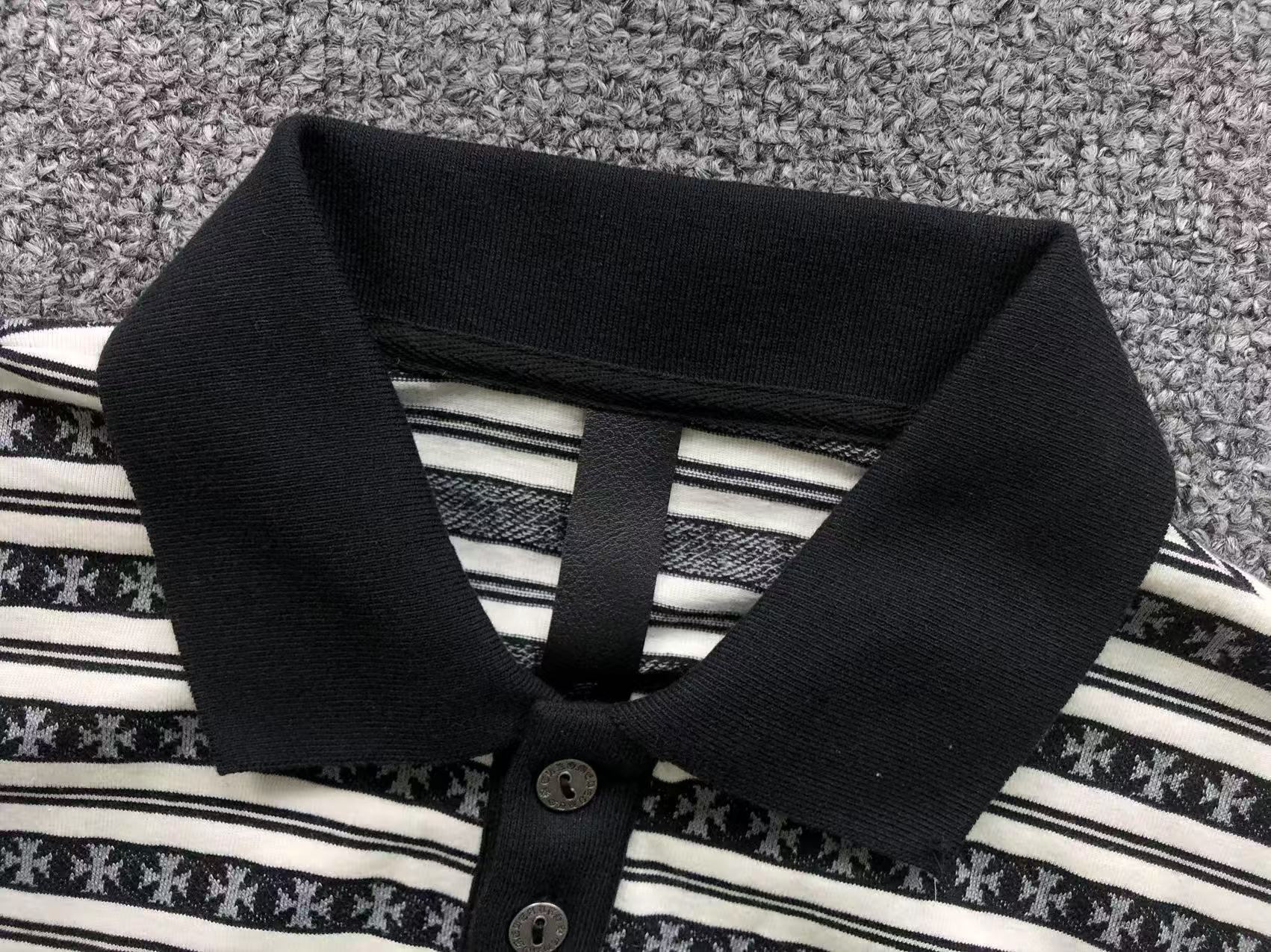Mattyboy Cross Pattern Collar Longsleeve™