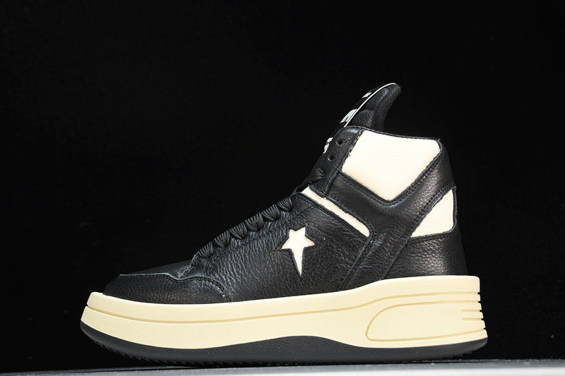 DRKSHDW TURBOWPN Mid "Black Cloud Cream"