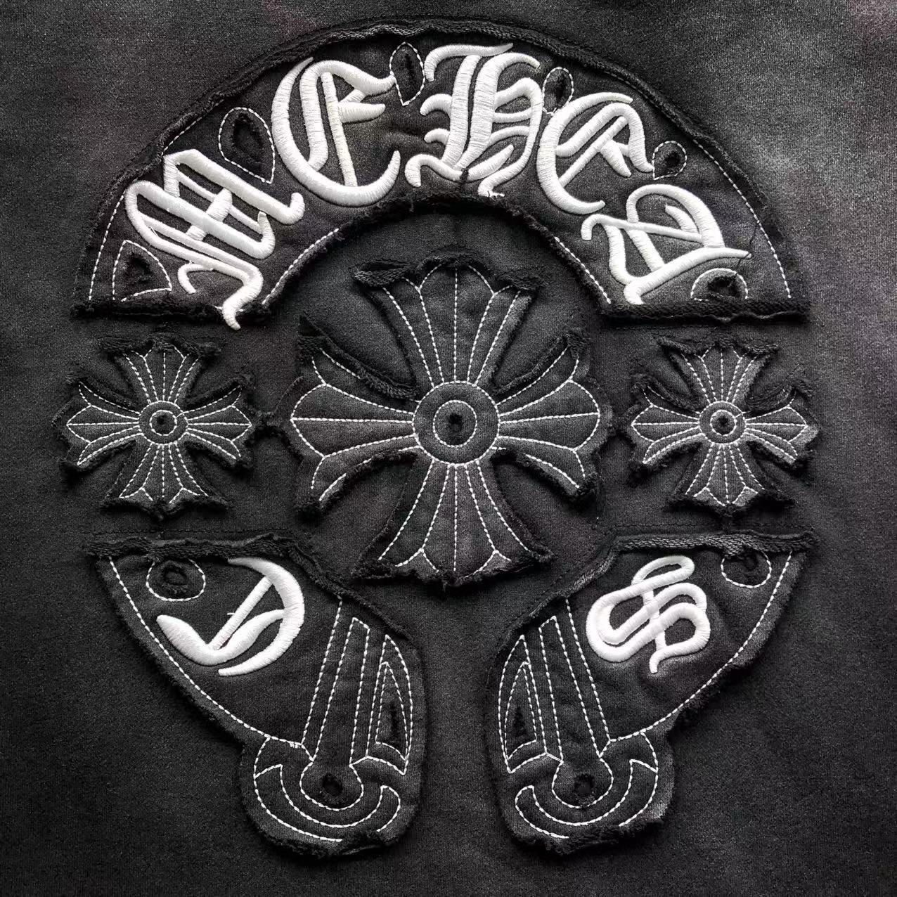 Faded Embroidered Horseshoe Hoodie™