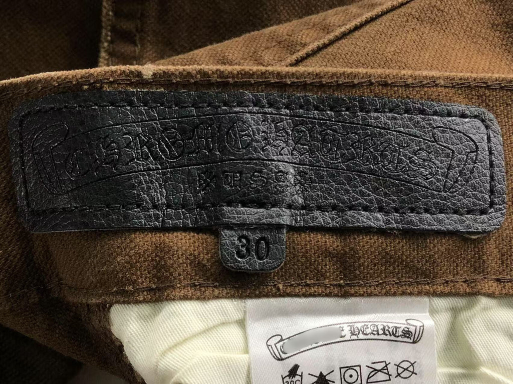 Blue & Pink Cross Patch Brown Carpenter Pants™