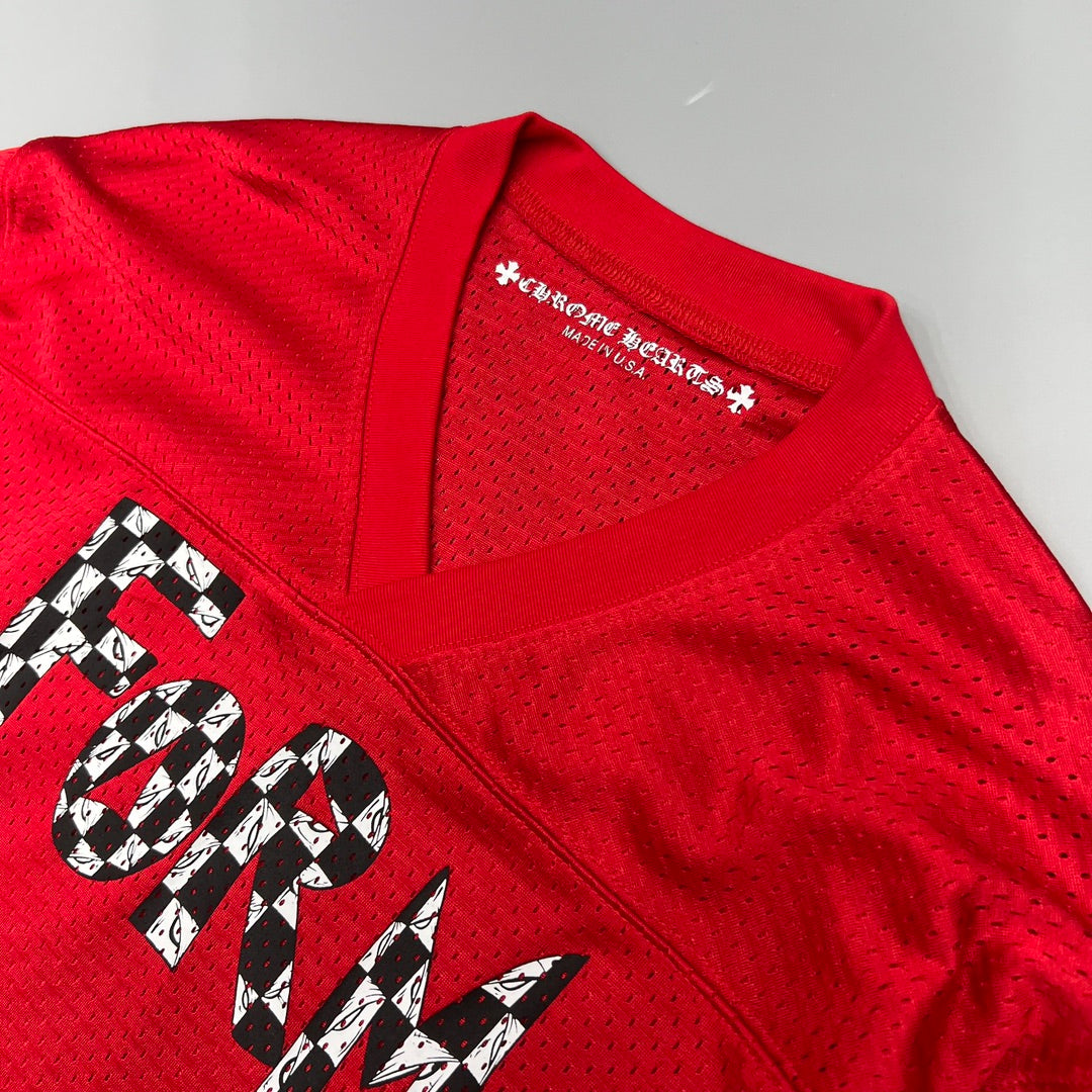 Red Mesh Longsleeve Hockey Jersey™