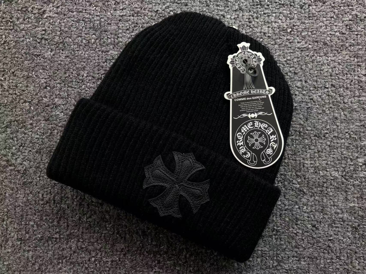 Leather Cross Beanie™