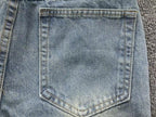 White Cross Patch Mixed-Denim Jeans™