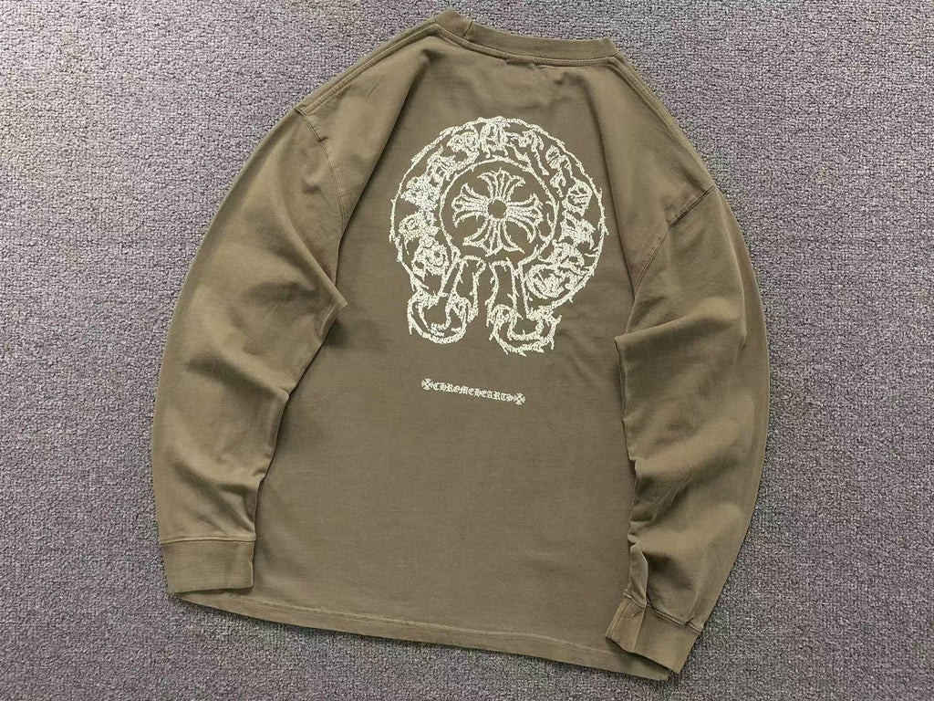 Horse Shoe Logo Faded Fabric Sweatshirt™
