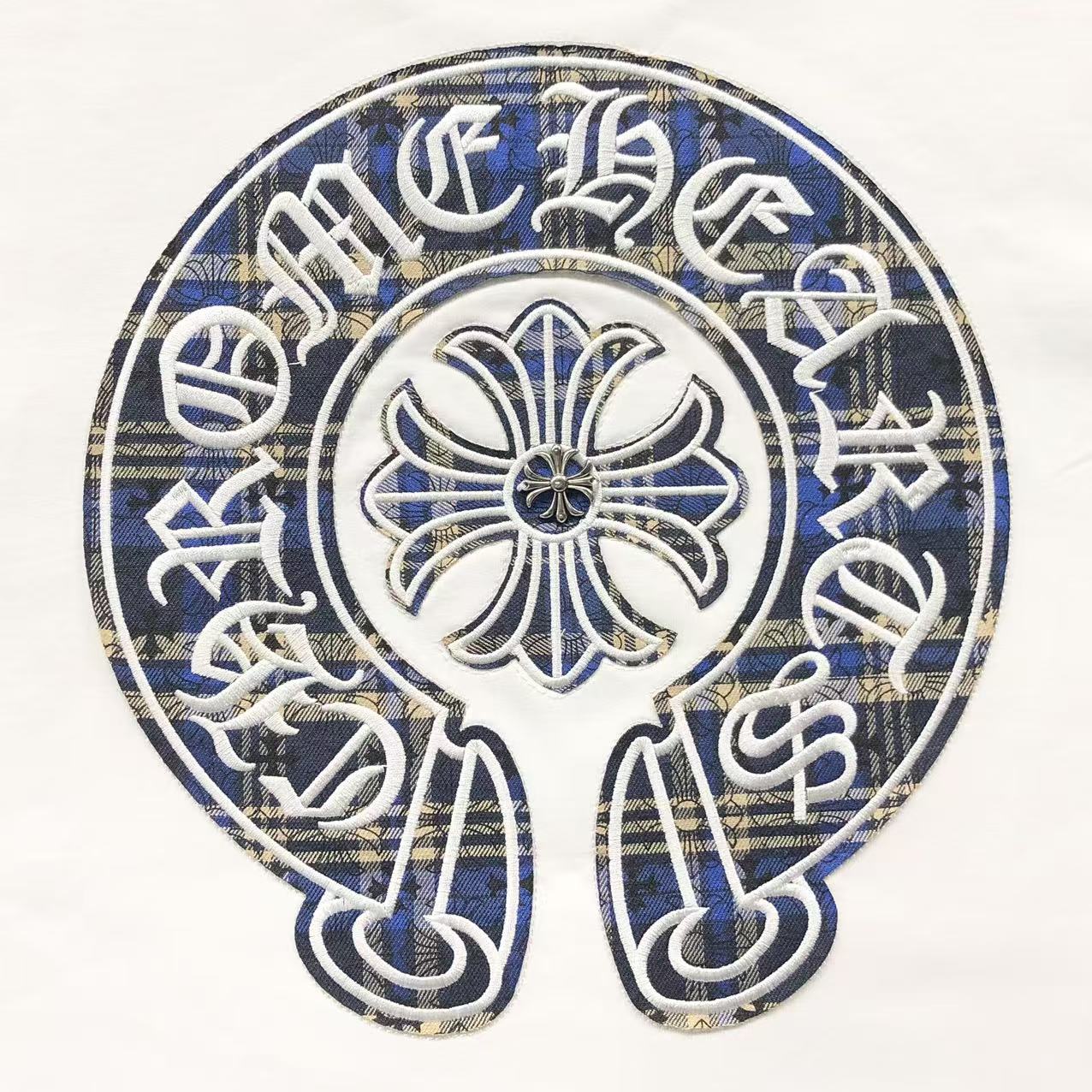 Checkered Horseshoe Logo T-Shirt™