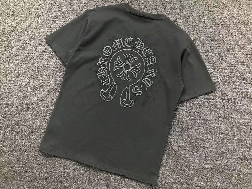Grey Horseshoe Logo T-Shirt™