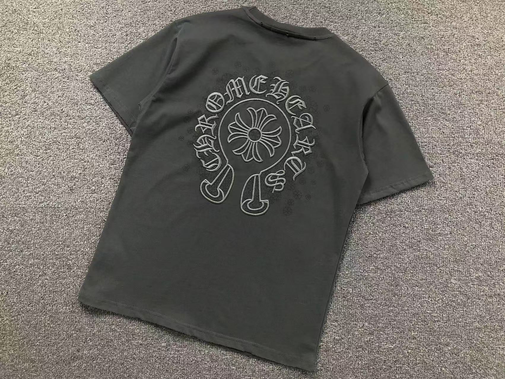 Grey Horseshoe Logo T-Shirt™
