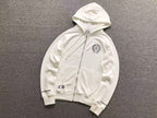 Horseshoe Los Angeles White Full Zip Hoodie™