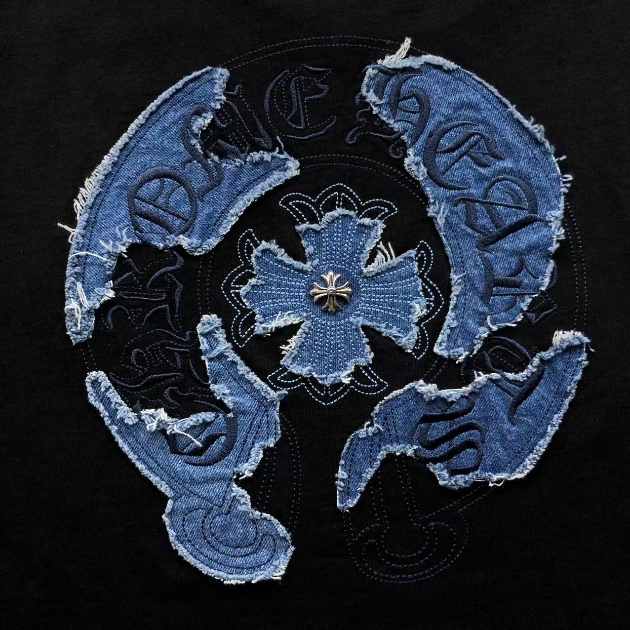 Denim Horseshoe Logo T-Shirt™