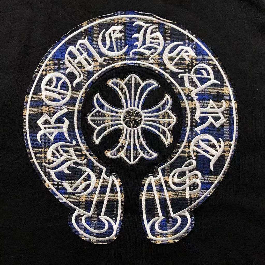 Checkered Horseshoe Logo T-Shirt™