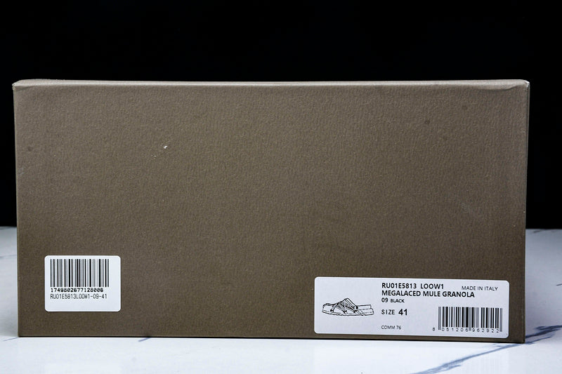 Concordians Megalaced Mule Granola "Black"