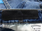 Light & Dark Blue Cross Patch Denim Jeans™