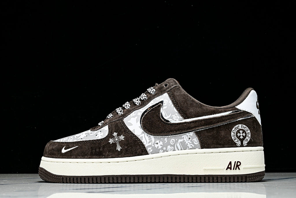 White Horse Shoe Logo Velvet Brown AF1™