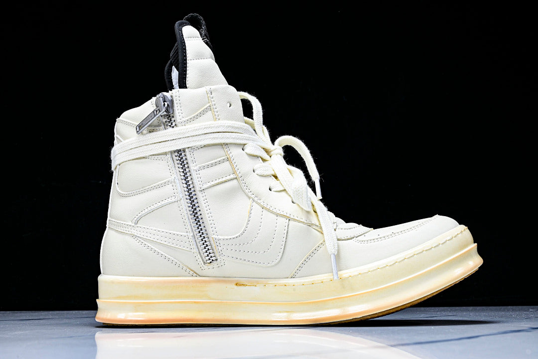 High Top Geobasket White Dunk Shoes