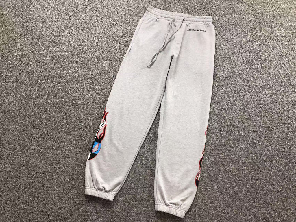 M-Boy Flames Grey Sweatpants™