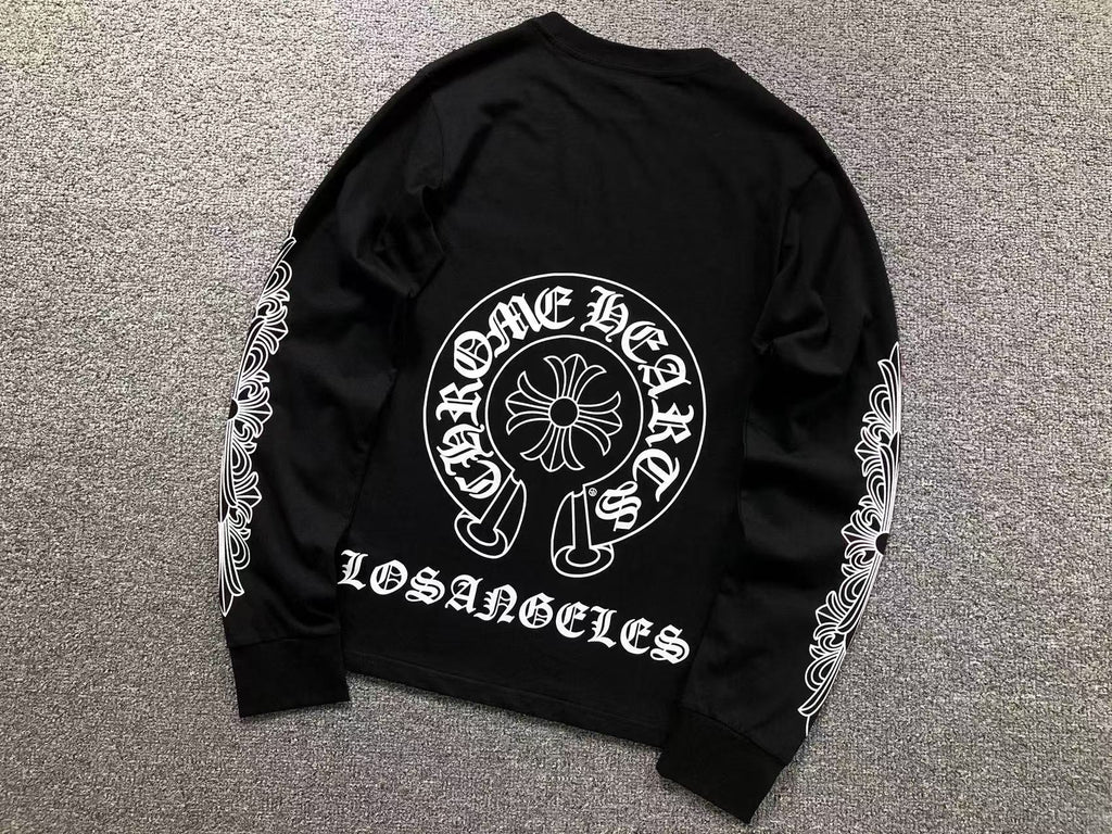 Horseshoe Logo Los Angeles Black/White Long Sleeve™