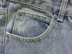 Black & White Cluster Cross Patch Denim Jeans™