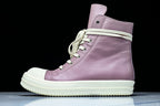 High Top Geobasket Dusty Pink Leather Shoes