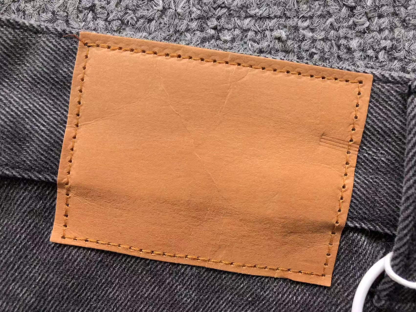 Leopard Cross Patch Dark Grey Jeans™