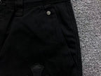 Rusty Black Cross Patch Black Denim Jeans™