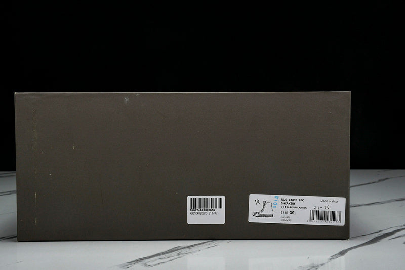 DRKSHDW Scarpe High "Black"