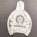 Horseshoe Los Angeles White Full Zip Hoodie™