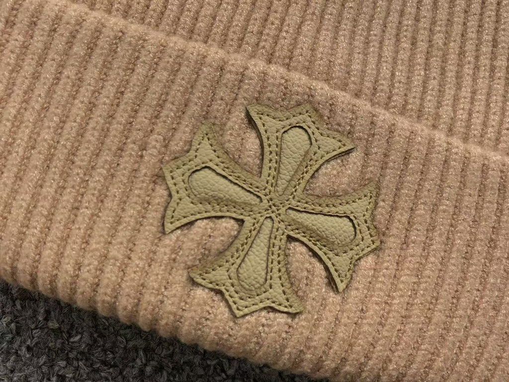Leather Cross Beanie™