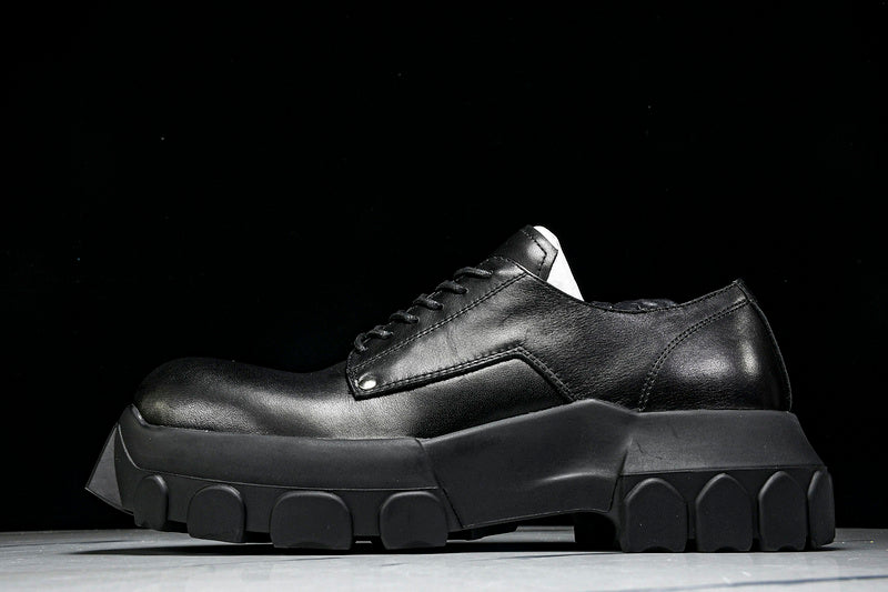 Lido Lace-Up Bozo Tractor 'Black'