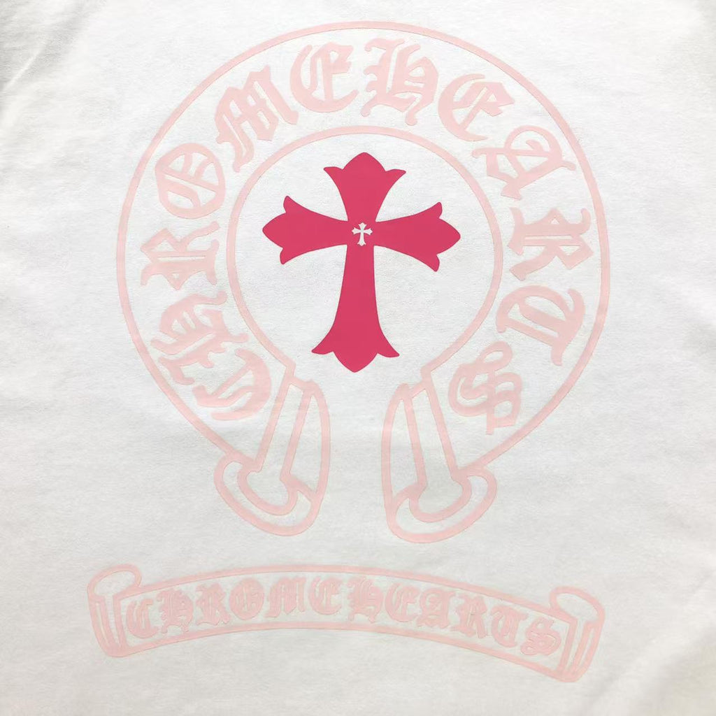 Pink Cross & Horseshoe Logo T-Shirt™